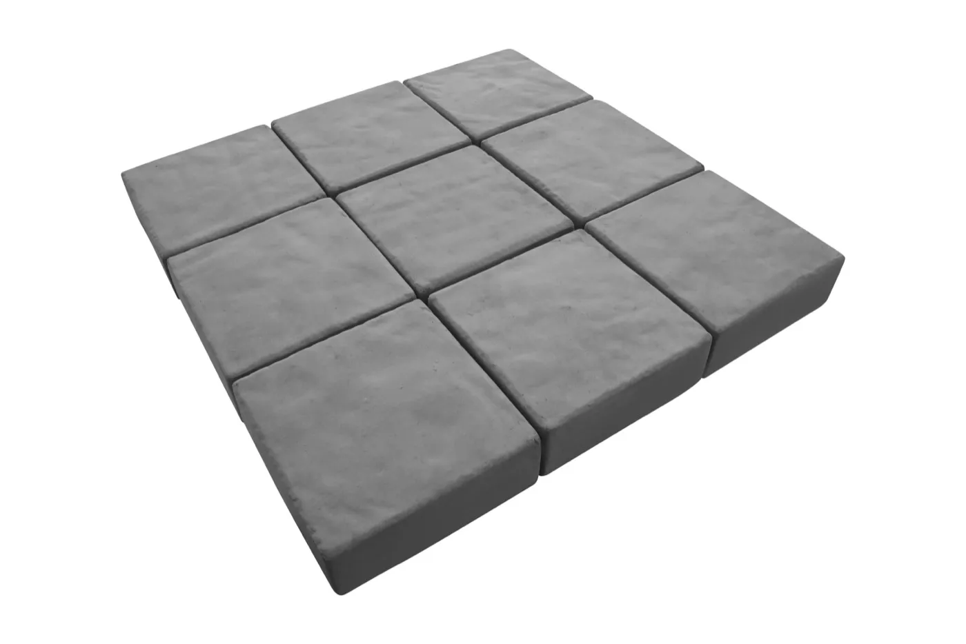 Cape Cobble cast paving