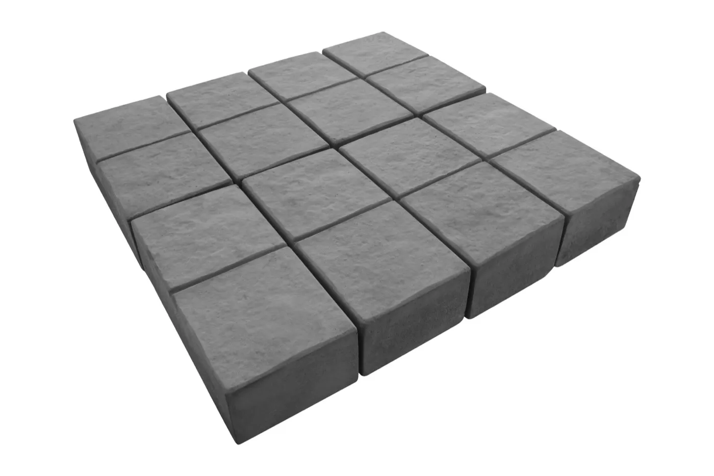 Plaza Cobble cast paving